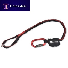 Rope fall arrest lanyard antiSHOCKshock absorbing