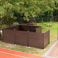 Fence with panels Valerialouveredresidentialindustrial