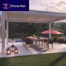 Self-supporting conservatory LD 6fabricpre-coated aluminum