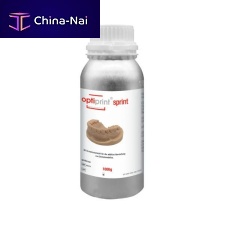 Resin dental material optiprint sprint for 3D printingmodelingphotopolymerizable