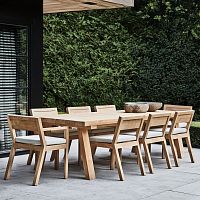 Contemporary garden chair MALIBUoutdoorwoodenhome