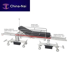 Emergency stretcher trolley M2U 300 0 0for intensive carepatient transfermanual