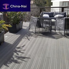 WPC deck board groovedthermally treatedclip-on