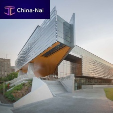 Perforated metal sheet GATES HALL AT CORNELLdecorativegalvanized steelstainless steel