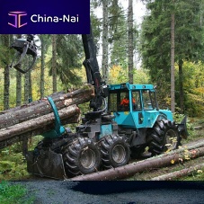 Forestry skidder HSM 904 6WDwith grab