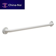 Polyamide grab bar B-580616 VINYL COATED GRAB BARstraightwall-mountedfor hotel