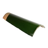 Interlocking roof tile GLAZED barrelcurvedclay