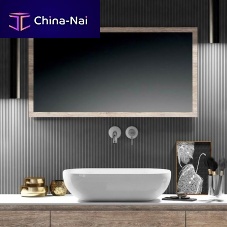 Wall-mounted bathroom mirror E010commercialcontemporaryrectangular