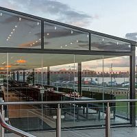 Laminated glass panel FLETWOOD FOOTBALL CLUBsafetytransparentsatin
