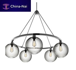 Contemporary chandelier SOLA 36 CHANDELIERglassincandescent
