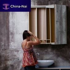 Bathroom cabinet with mirror M1500contemporaryhomeoak