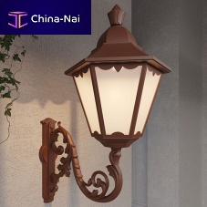 Traditional wall light HEXAGONoutdoorglassmetal