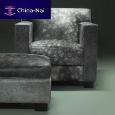Contemporary armchair 1932leatherfabricoak