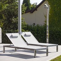 Contemporary sun lounger LEUVENBatyline®aluminumstainless steel
