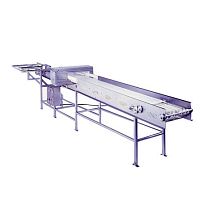 Tunnel type metal detector for conveyorwith conveyorfor the food industry