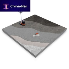 Concrete floor covering TERRAZZOVERLAY ISOPLAM®for outdoor useindoortertiary