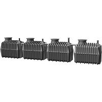 Sludge domestic wastewater treatment plant O2FIX®polyethylenecompact