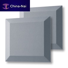 Wall-mounted acoustic panel SB100fabricpolyester fibermetal