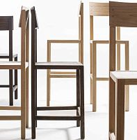 Contemporary chair SEGGIOLA indooroakergonomic