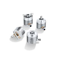 Incremental rotary encoder RxP5 seriessolid-shafthollow-shaftsynchro-flange