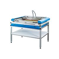 Silk-screen gluing device AGsemi-automatic