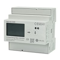 Three-phase electric energy meter DMC100-S MID DIN railRS-485Modbus