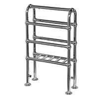 Electric towel radiator THE LONDON 501 w...750 wcontemporarybrass