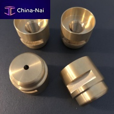 Round plug threadedbrass