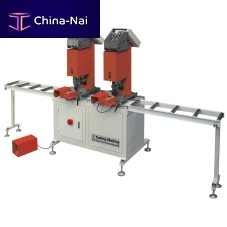 PLC-controlled drilling machine LDJ1-4for PVC profiles