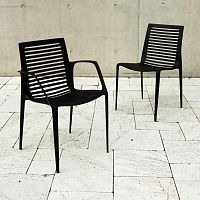 Contemporary garden chair CHIPMANoutdoorindoorcast aluminum