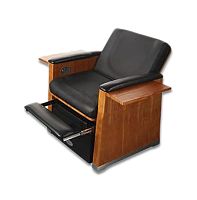 Height-adjustable pedicure chair ALPINA2-section