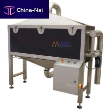 Can cleaning machine MF-CCM-D130blowingwith conveyor