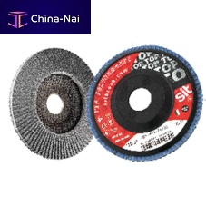 Finishing flap disc DL115zirconium-coated