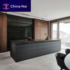 Contemporary storage cabinet for kitchen Turnglass