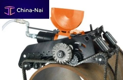 Cast iron pipe saw RDG 1500 Asteelchainpneumatic