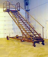 Fuselage access platform B7movablefixed