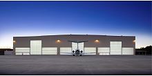 Folding hangar door Megadoor VL3190 fabric