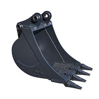 Standard bucket for excavators4 teeth