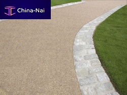 Concrete flooring SIBDEKODUR DALLAGEfor outdoor usetexturedstone look