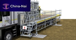 Work platform outdoor2 levelsmodular