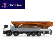 Trailer-mounted truck-mounted concrete pump K56Lfor construction