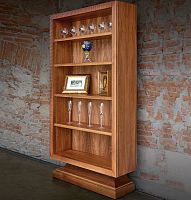 Free-standing bookcase contemporaryfor officefor hotel rooms