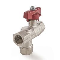 Ball valve ZK 04 series leverwith flangethreaded