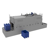Side-loader bin washer CLT PB seriesautomatic