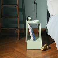 Contemporary bedside table Tomopolypropylenepolypropylene baserectangular