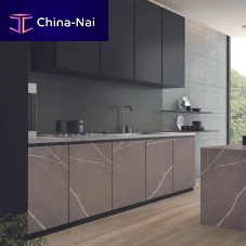 Contemporary kitchen MODERNESwoodenislandL-shaped