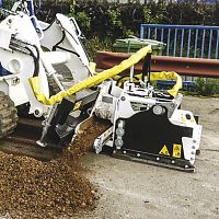 Floor planer PLC 30for excavators