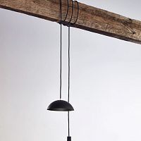 Pendant lamp PONGaluminumbrasscontemporary