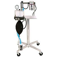 Large animal veterinary anesthesia workstation 51110for small animalstrolley-mounted