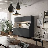 Contemporary kitchen URBAN : 29woodencompactwith handle